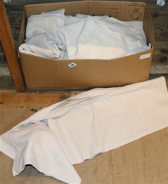 17 French Provincial linen meat sacks